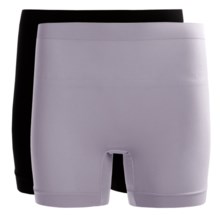 57%OFF 女性のボーイカット マリリン・モンローシームレススリップショーツ - （女性用）2枚組 Marilyn Monroe Seamless Slip Shorts - 2-Pack (For Women)画像